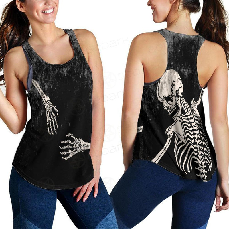 Skeleton Hug SED-0084 Women Tank Top