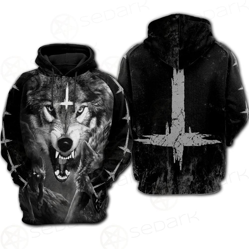 Wolf SED-0085 Hoodie Raglan