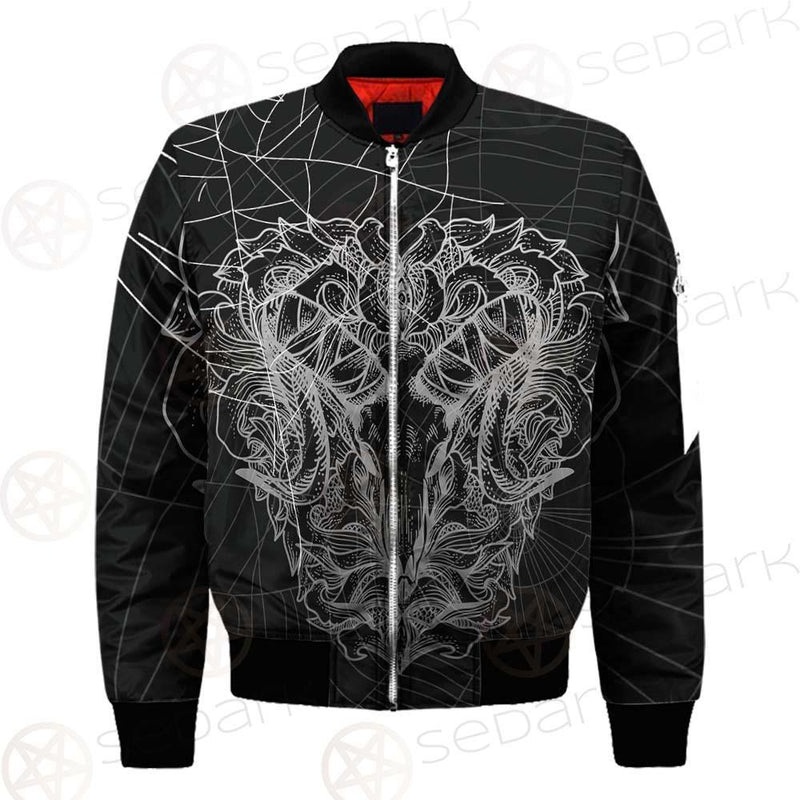 Satan Skull Pattern SED-0087 Bomber Jacket