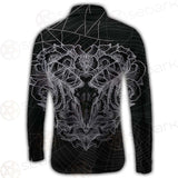 Satan Skull Pattern SED-0087 Long Sleeve Shirt