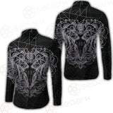 Satan Skull Pattern SED-0087 Long Sleeve Shirt