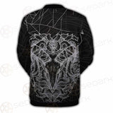 Satan Skull Pattern SED-0087 Button Jacket