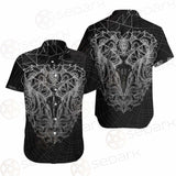 Satan Skull Pattern SED-0087 Shirt Allover
