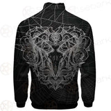 Satan Skull Pattern SED-0087 Stand-up Collar Jacket