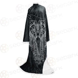 Satan Skull Pattern SED-0087 Sleeved Blanket