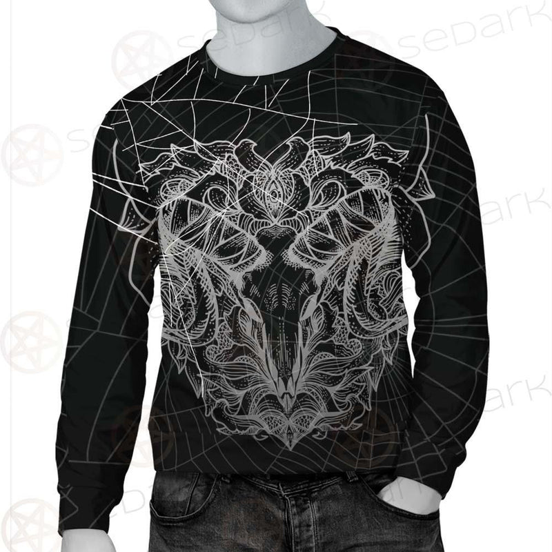 Satan Skull Pattern SED-0087 Unisex Sweatshirt