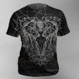 Satan Skull Pattern SED-0087 Unisex T-shirt