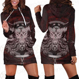 Head Pentagram SED-0088 Hoodie Dress