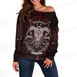 Head Pentagram SED-0088 Off Shoulder Sweaters