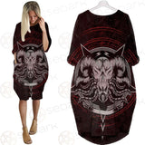 Head Pentagram SED-0088 Batwing Pocket Dress