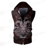 Head Pentagram SED-0088 Zip Sleeveless Hoodie