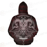 Head Pentagram SED-0088 Zip-up Hoodies