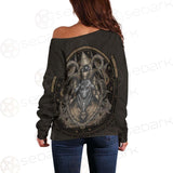 Satan Eye SED-0089 Off Shoulder Sweaters