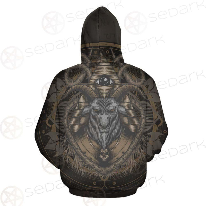 Satan Eye SED-0089 Zip-up Hoodies