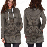 Baphomet Symbol SED-0090 Hoodie Dress