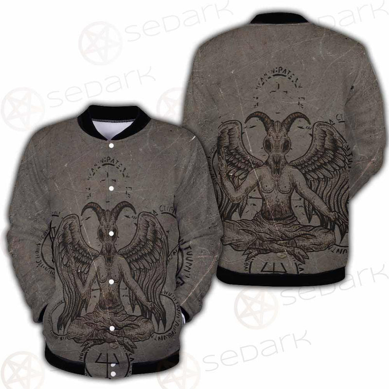 Baphomet Symbol SED-0090 Button Jacket