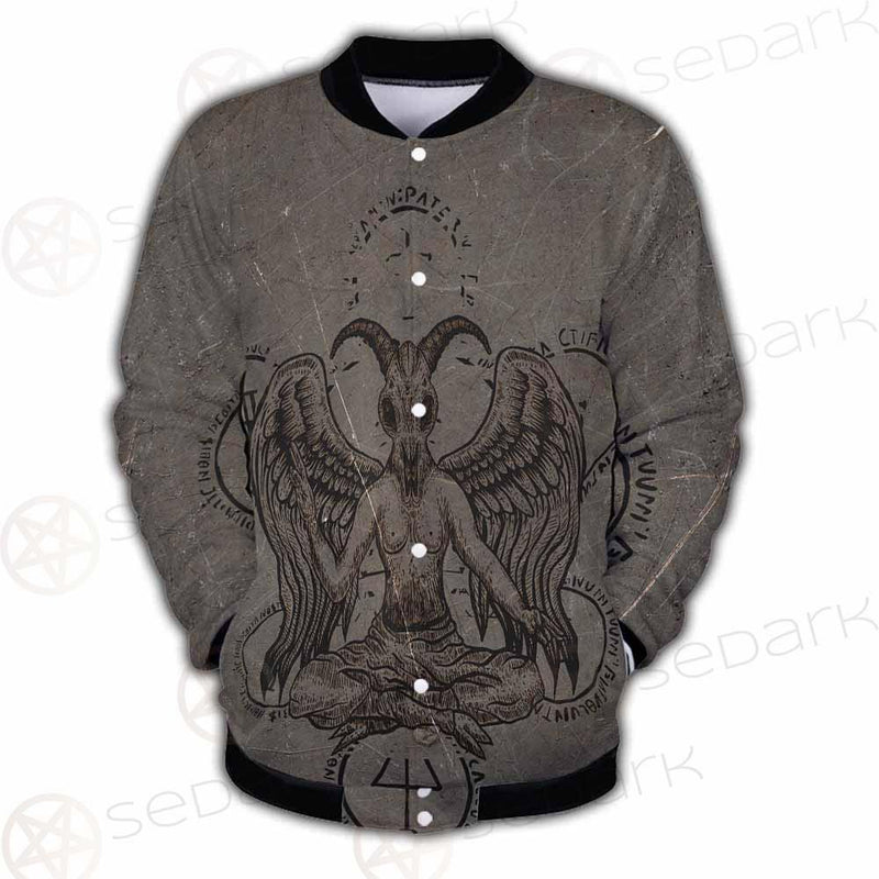 Baphomet Symbol SED-0090 Button Jacket