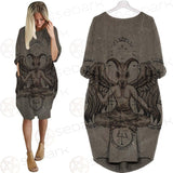 Baphomet Symbol SED-0090 Batwing Pocket Dress