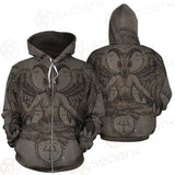 Baphomet Symbol SED-0090 Zip-up Hoodies