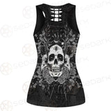 Satan Skull With Eye SED-0091 Hollow Out Tank Top