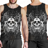 Satan Skull With Eye SED-0091 Men Tank-tops