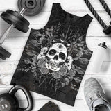 Satan Skull With Eye SED-0091 Men Tank-tops