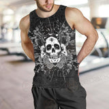 Satan Skull With Eye SED-0091 Men Tank-tops