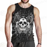 Satan Skull With Eye SED-0091 Men Tank-tops