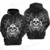 Satan Skull With Eye SED-0091 Hoodie Raglan