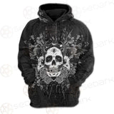 Satan Skull With Eye SED-0091 Hoodie Raglan