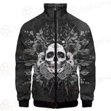 Satan Skull With Eye SED-0091 Stand-up Collar Jacket