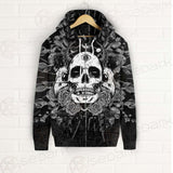 Satan Skull With Eye SED-0091 Zip-up Hoodies