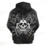 Satan Skull With Eye SED-0091 Hoodie Raglan