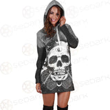 Satan Skull With Eye SED-0092 Hoodie Dress