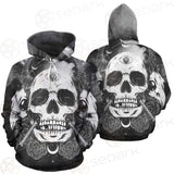 Satan Skull With Eye SED-0092 Hoodie Allover