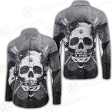 Satan Skull With Eye SED-0092 Long Sleeve Shirt