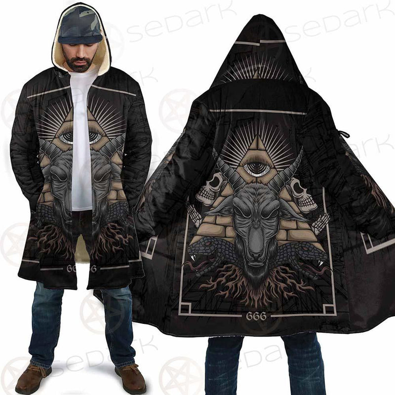 Baphomet Satanic SED-0093 Cloak with bag