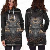 Baphomet Satanic SED-0093 Hoodie Dress