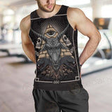 Baphomet Satanic SED-0093 Men Tank-tops