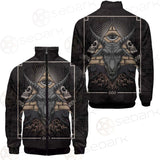 Baphomet Satanic SED-0093 Stand-up Collar Jacket