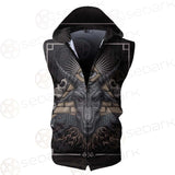 Baphomet Satanic SED-0093 Zip Sleeveless Hoodie