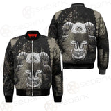 Skull Devil Eye Satan SED-0094 Bomber Jacket