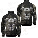 Skull Devil Eye Satan SED-0094 Stand-up Collar Jacket