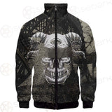 Skull Devil Eye Satan SED-0094 Stand-up Collar Jacket