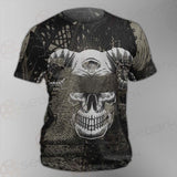 Skull Devil Eye Satan SED-0094 Unisex T-shirt