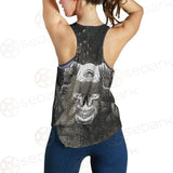 Skull Devil Eye Satan SED-0094 Women Tank Top