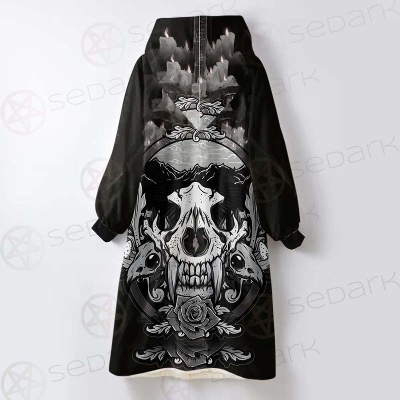 Mirror The Devil SED-0095 Oversized Sherpa Blanket Hoodie
