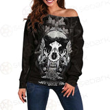 Mirror The Devil SED-0095 Off Shoulder Sweaters