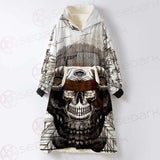 Skull Overshadow SED-0096 Oversized Sherpa Blanket Hoodie