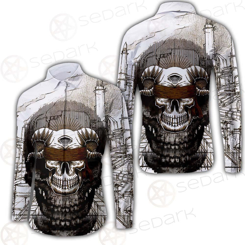 Skull Overshadow SED-0096 Long Sleeve Shirt